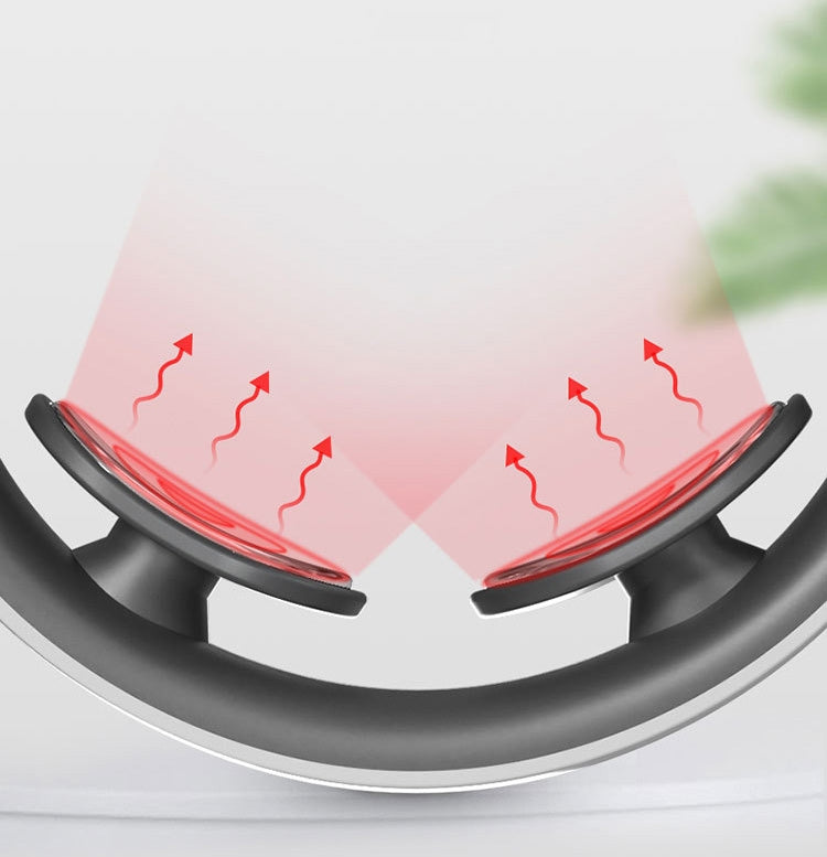Massaggiatore Cervicale a Impulsi Elettromagnetici,Riscaldamento e Relax per Collo e Spalle