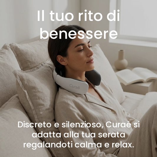 Electromagnetic Pulse Neck Massager, Heating and Relaxation for Neck and Shoulders
