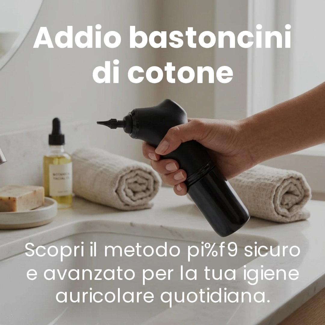 Nettoyant d'Oreilles Électrique E30, Élimination du Cérumen Sûre et Hydronettoyeur Auriculaire