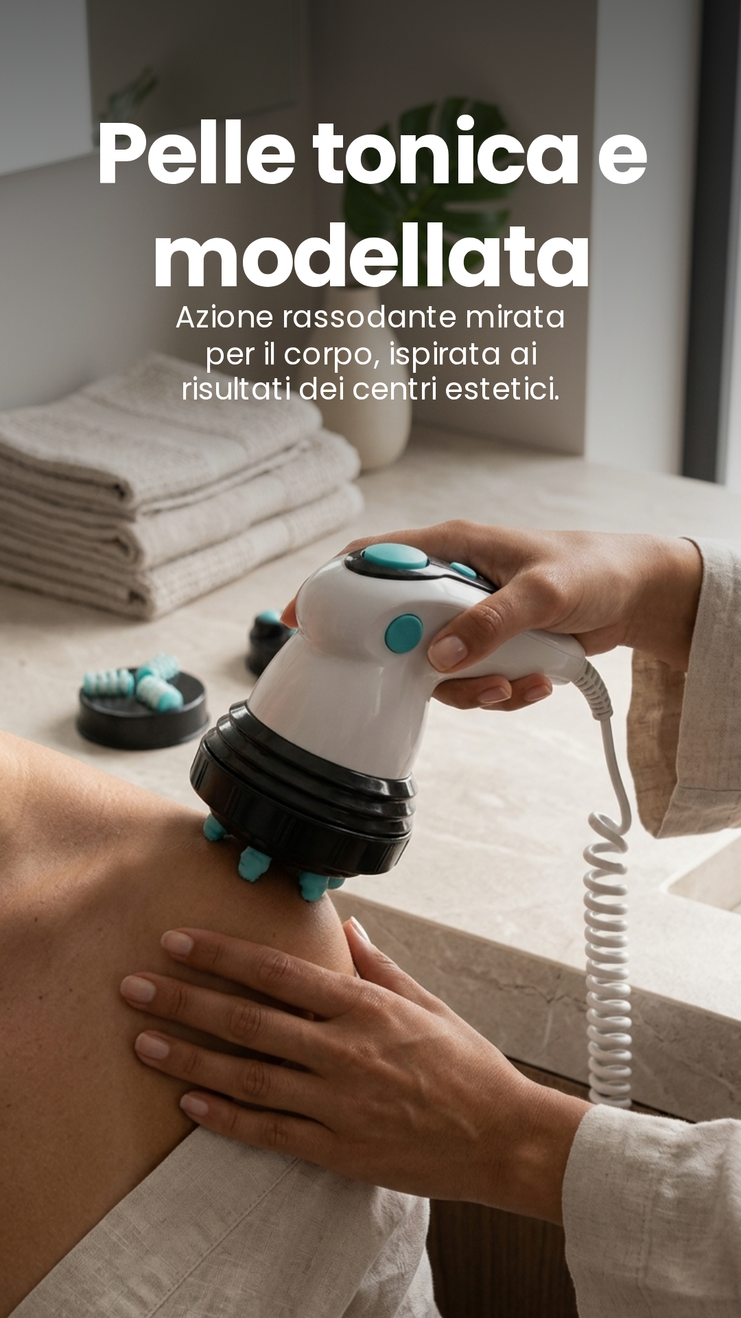 4-in-1 Electric Infrared Massager, Anti-Cellulite and Body Contouring