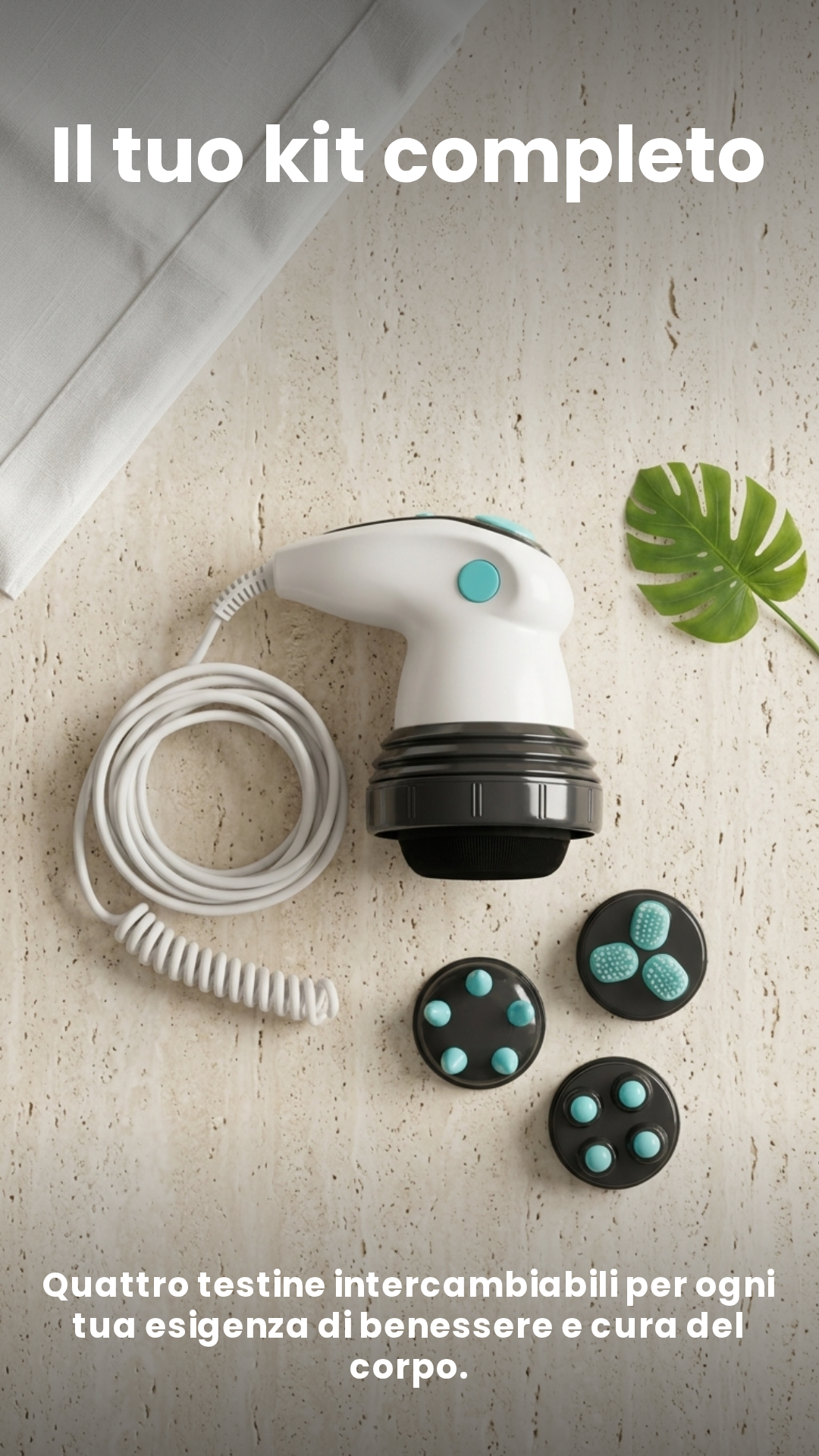 4-in-1 Electric Infrared Massager, Anti-Cellulite and Body Contouring