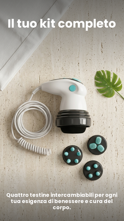 4-in-1 Electric Infrared Massager, Anti-Cellulite and Body Contouring